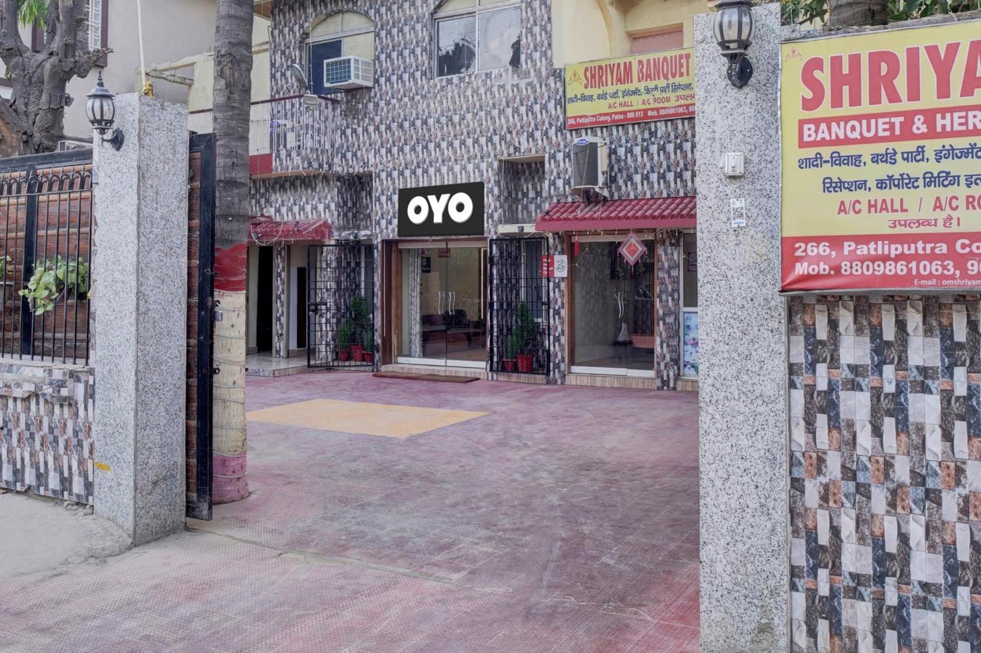 Super Hotel O Om Shriyam Banquet And Heritage Patna  Exteriér fotografie